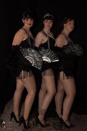 Burlesque with Darling D'Ville, Lilith D'Licious at Great Gatsby Gala on 2014-06-07